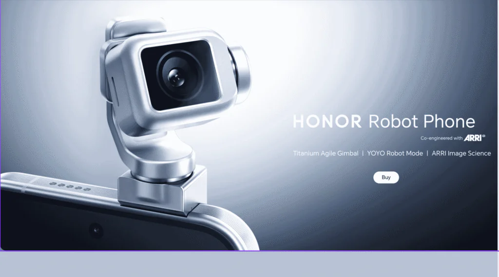 Honor robot phone